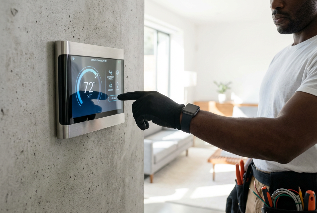 Smart Thermostat Installation - Professional heating service